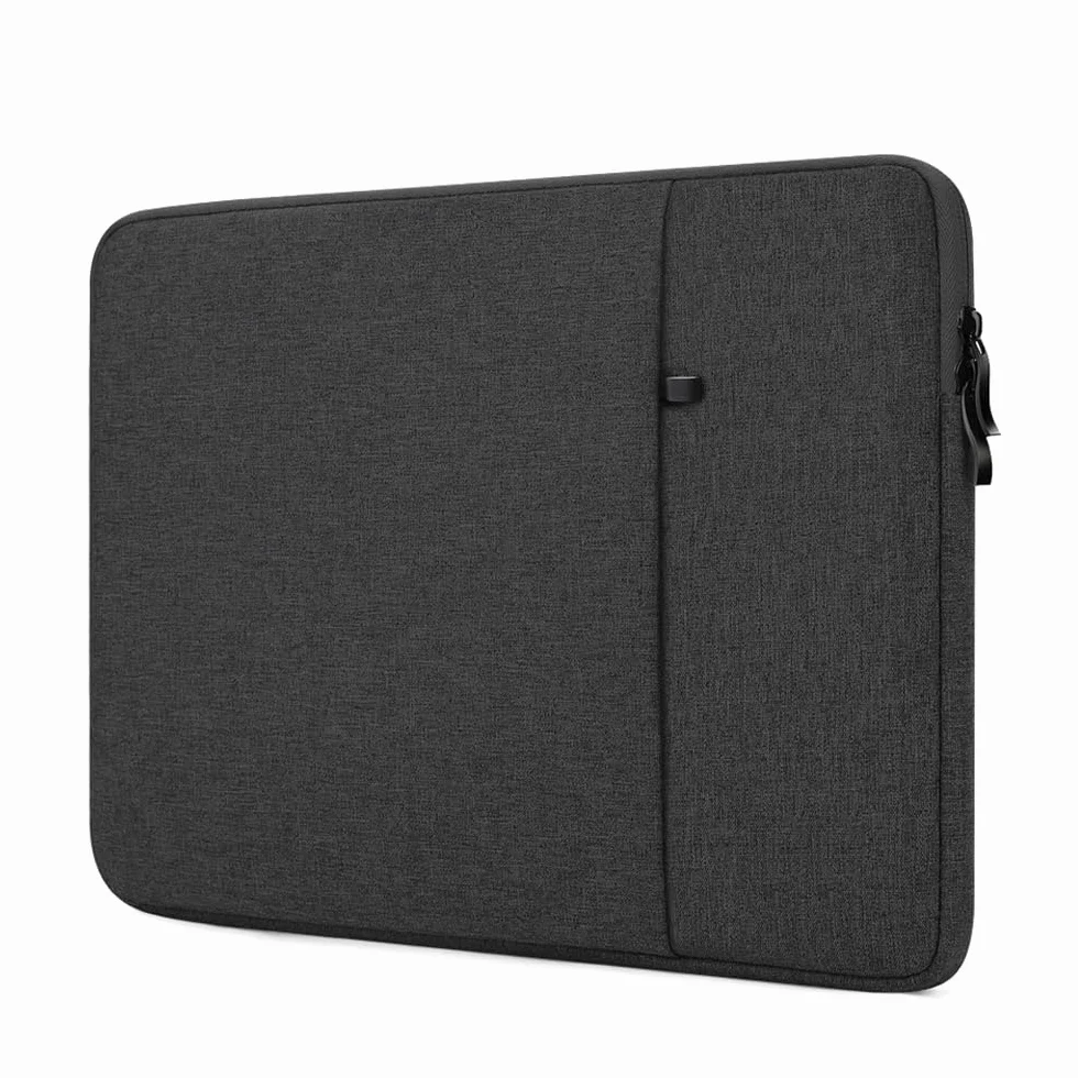 ProElife Funda para Portátil de 15 Pulgadas para MacBook Air 15 Pulgadas (2026-2023) con Chip M5/M4/M3/M2 - A3448/A3241/A3114/A2941 - Maletín Portátil Impermeable con Bolsillo de Accesorios (Negro)